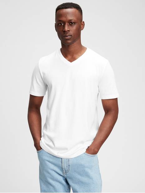 100% Organic Cotton Classic V T-Shirt
