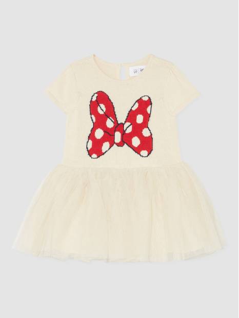 Baby Gap Disney Minnie Mouse Mix-Fabric Dress 