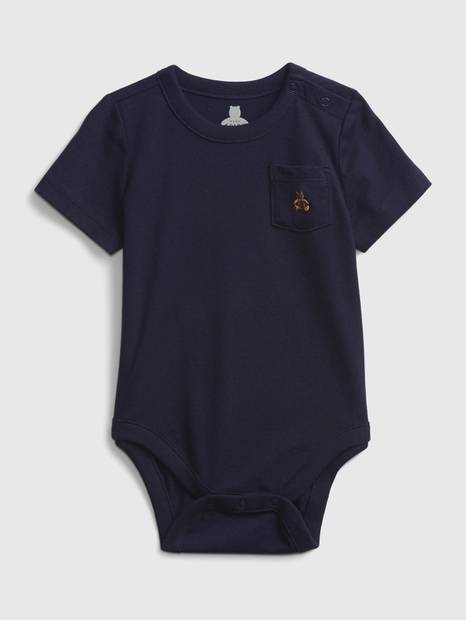 لباس قطعة واحدة ميكس اند ماتش من خامات عضوية للأطفال الرضع