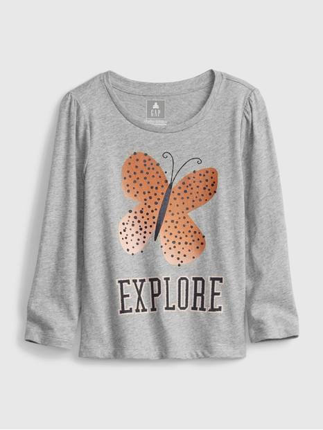 Toddler 100% Organic Cotton Mix and Match Graphic T-Shirt 