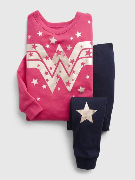 babyGap &#124 DC&#153 Wonder Woman 100% Organic Cotton PJ Set
