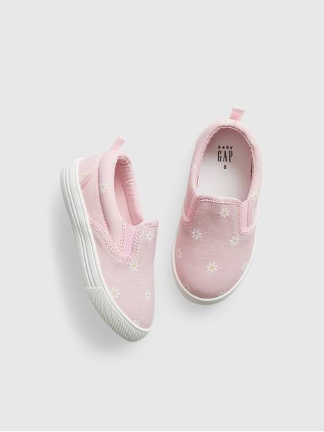 Toddler Daisy Slip-on Sneakers