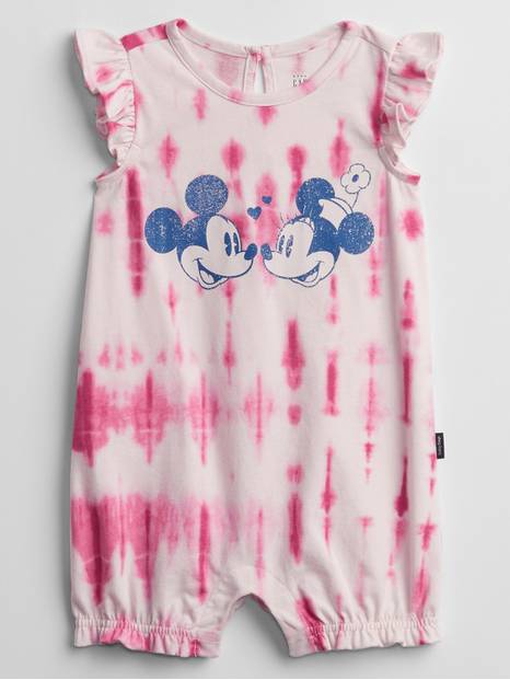 babyGap | Disney Mickey Mouse and Minnie Mouse Shorty One-Piece