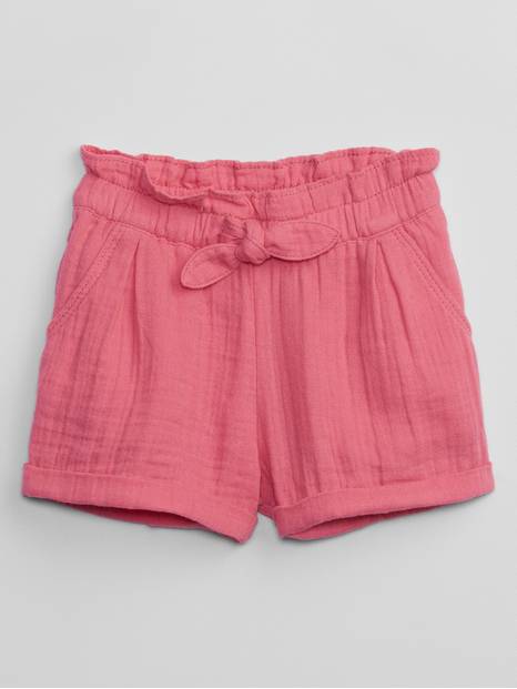 Toddler Gauze Pull-On Shorts