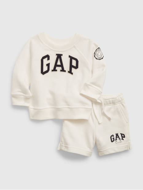 Baby Gap Logo Sweat Shorts Set