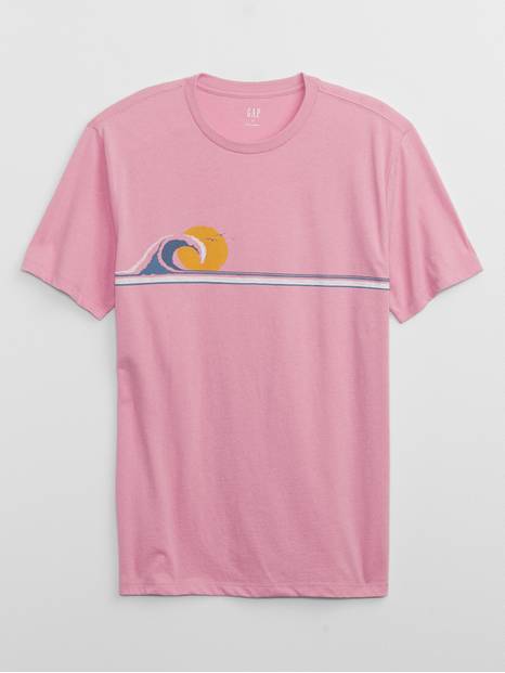 Wave Graphic T-Shirt