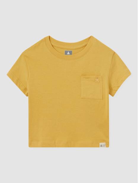 Baby 100% Organic Cotton Pocket T-Shirt