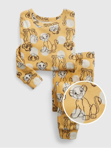 babyGap &#124 Disney 100% Organic Cotton Simba PJ Set