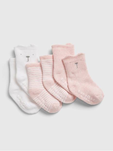 Baby Organic Cotton First Favorite Socks (3-Pack)