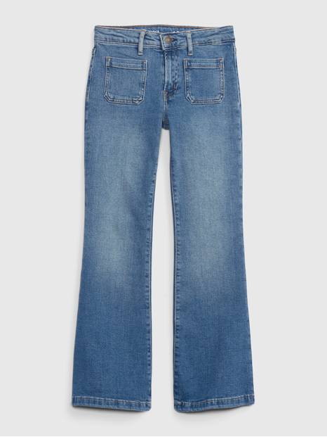 Kids High-Rise Flare Denim Jeans