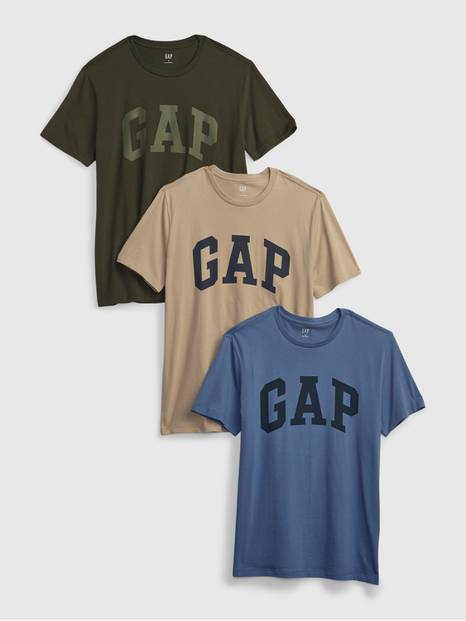 Gap Men's Logo T-Shirt (3-Pack)
