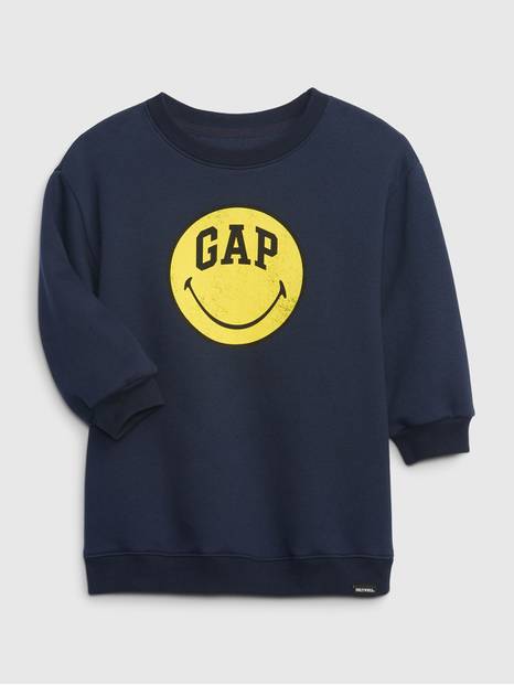 Gap &#215 SmileyWorld&#174 Toddler Sweatshirt Dress
