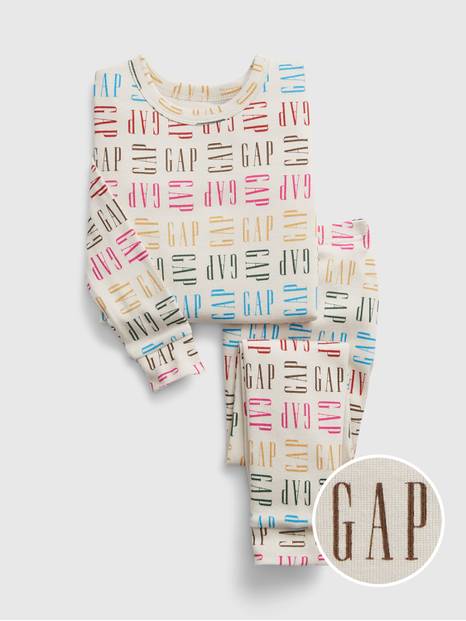 babyGap 100% organic Cotton Gap Logo PJ Set