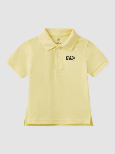 Baby Gap Logo Pique Polo Shirt