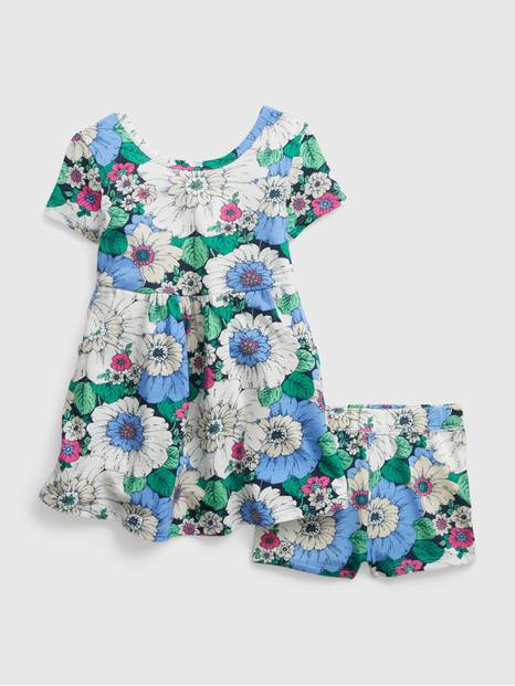 Toddler 100% Organic Cotton Mix & Match Two-Piece Outfit Set