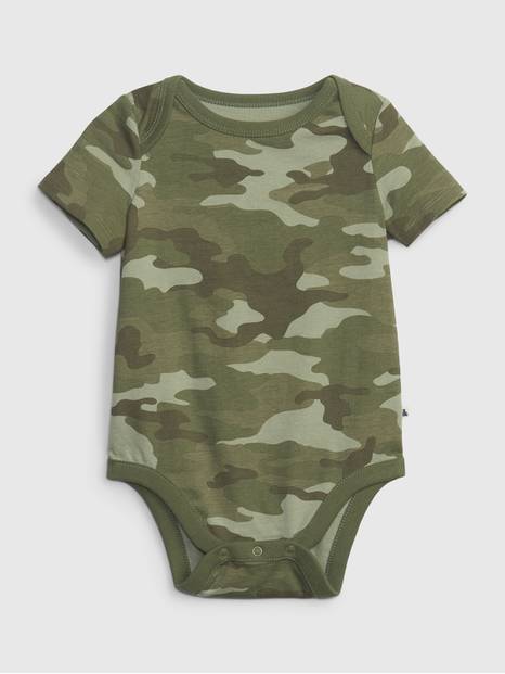 لباس قطعة واحدة ميكس اند ماتش 100‏%‏ قطن عضوي للأطفال الرضع