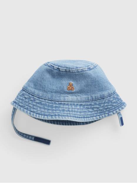 Baby Organic Denim Bucket Hat