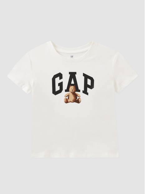 Kids 100% Organic Cotton Gap Logo Graphic T-Shirt
