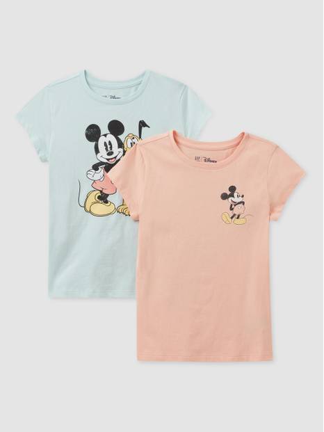 GapKids &#124 Disney Mickey Mouse Graphic T-Shirt (2-Pack)