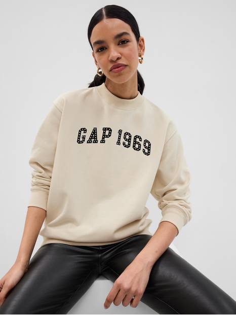Vintage Soft Gap Logo Boyfriend Sweatshirt