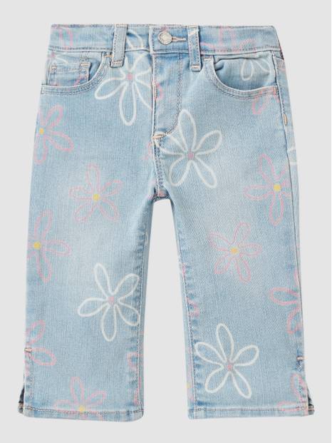 babyGap Print '70s Flare Jeans with Washwell