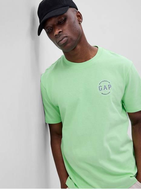 Neon Gap Logo T-Shirt