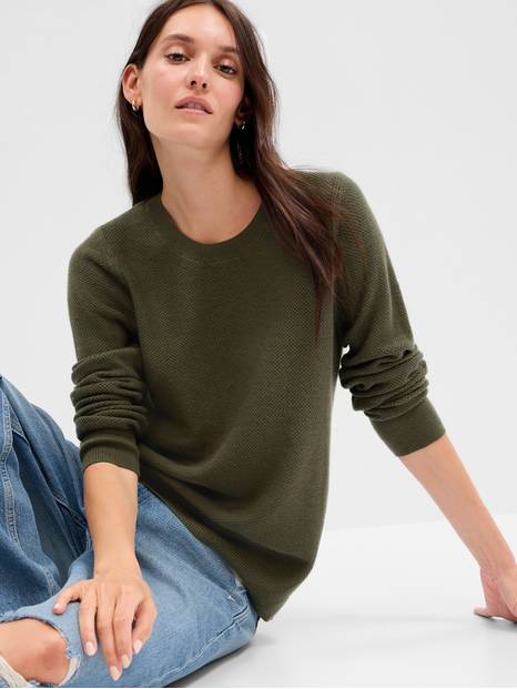 Relaxed Crewneck Sweater