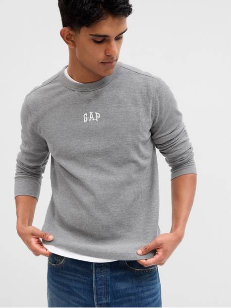 Gap Logo Waffle-Knit T-Shirt