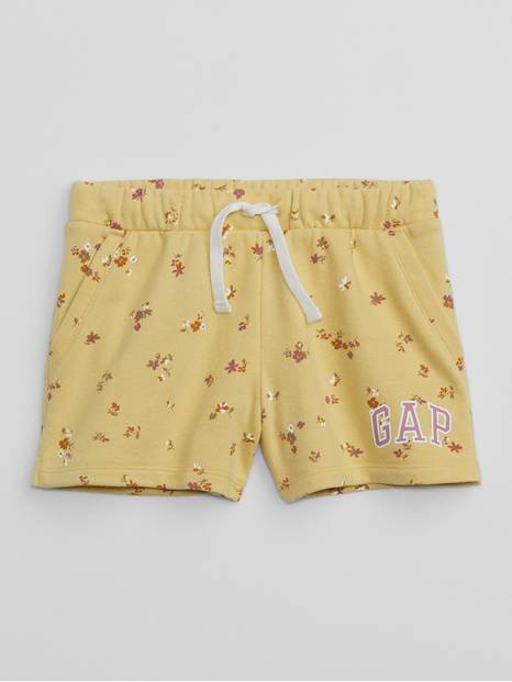 Kids Gap Logo Print Pull-On Shorts