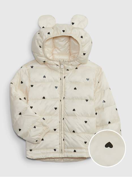 Toddler 100% Recycled Lightweight Puffer Jacket
